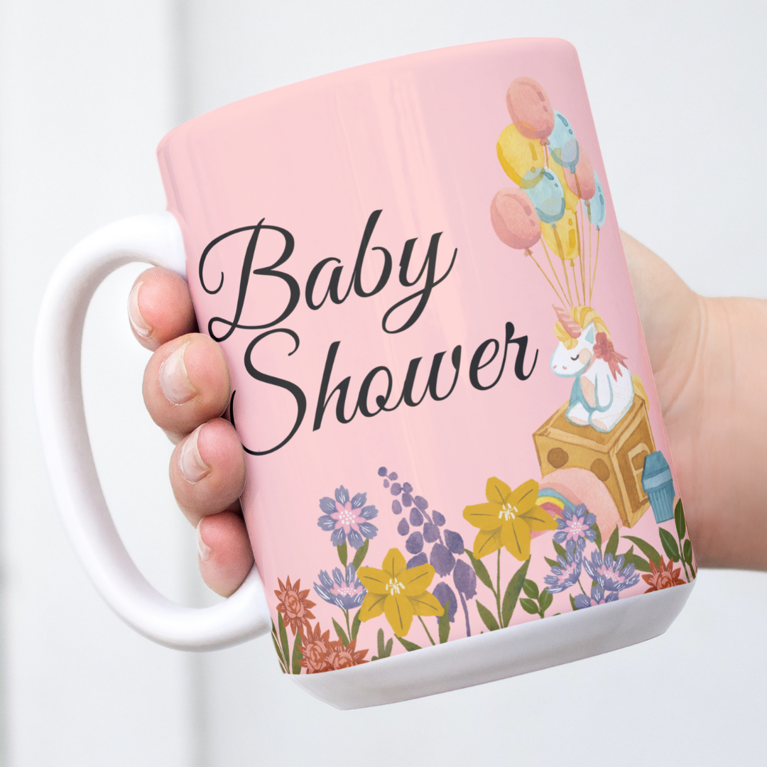 Baby discount shower mug